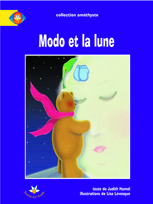 Title details for Modo et la lune by Judith Hamel - Wait list